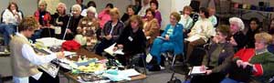 Knitting Machine Seminar, Sandee Cherry Instructor